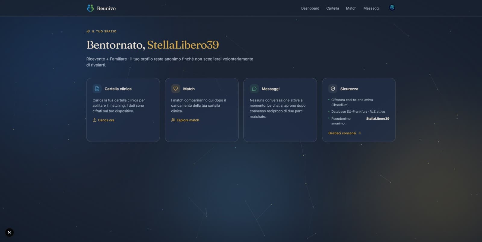Reunivo — screenshot 2